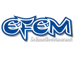 Efem Schnellrestaurant logo.